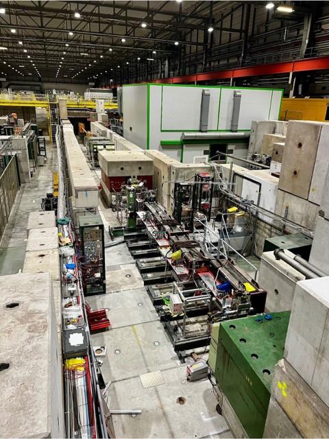 Setup sperimentale di NA64 al CERN